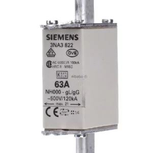 Siemens 63 A Nh Bıçaklı Buşon - 3NA3822