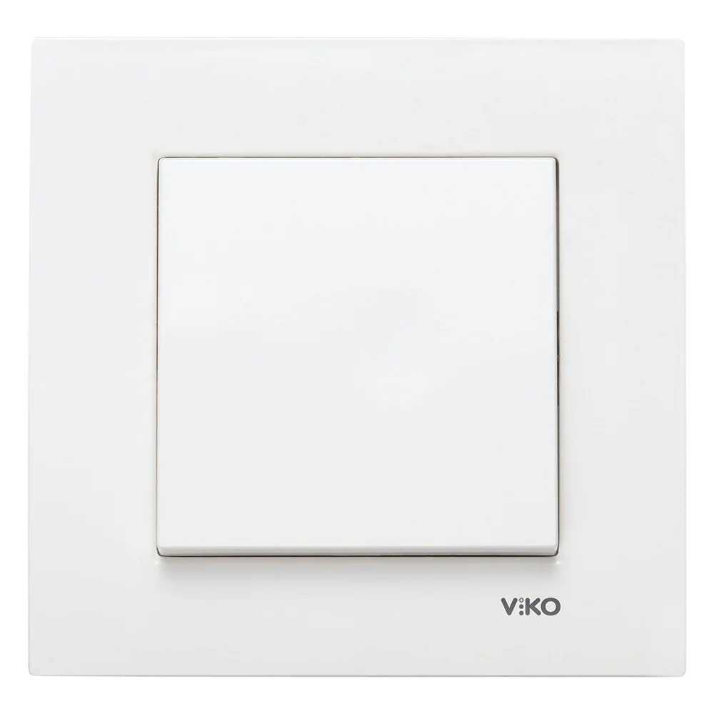 Viko Karre Anahtar Beyaz - 90967X01 | 12 Adet