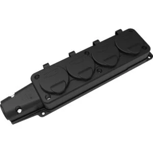 Bemis 4 Lü Monofaze Grup Priz Kauçuk - BK1-1402-3614