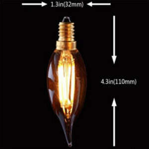 Cata 4281 4 Watt 2700 K Rustik Ampul E 14 - CT-4281 Cata 4281 4 Watt 2700 K Rustik Ampul E 14 - CT-4281