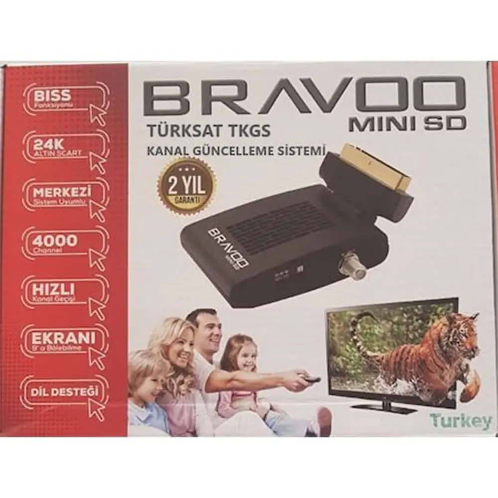 Multibox Bravo Hd Uydu Alıcısı - MBBRAVOHD