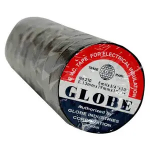 Globe İzole Bant Siyah 10'Lu - İZOLEBANT
