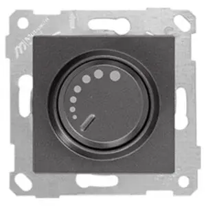Mutlusan Rita Mek Tuş Rl Işıklı Dimmer 600 W Füme - 22004400295