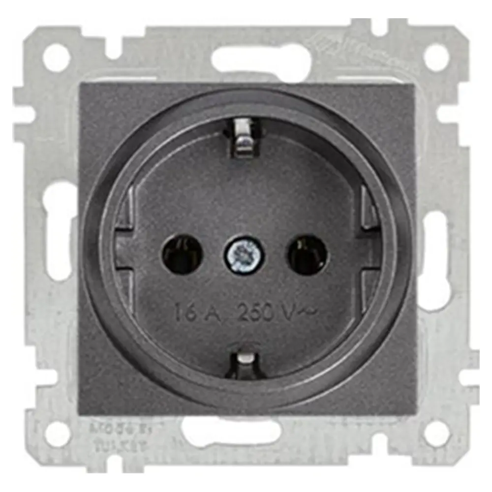 Mutlusan Rita Mek Tuş Rl Işıklı Dimmer 600 W Füme - 22004400295