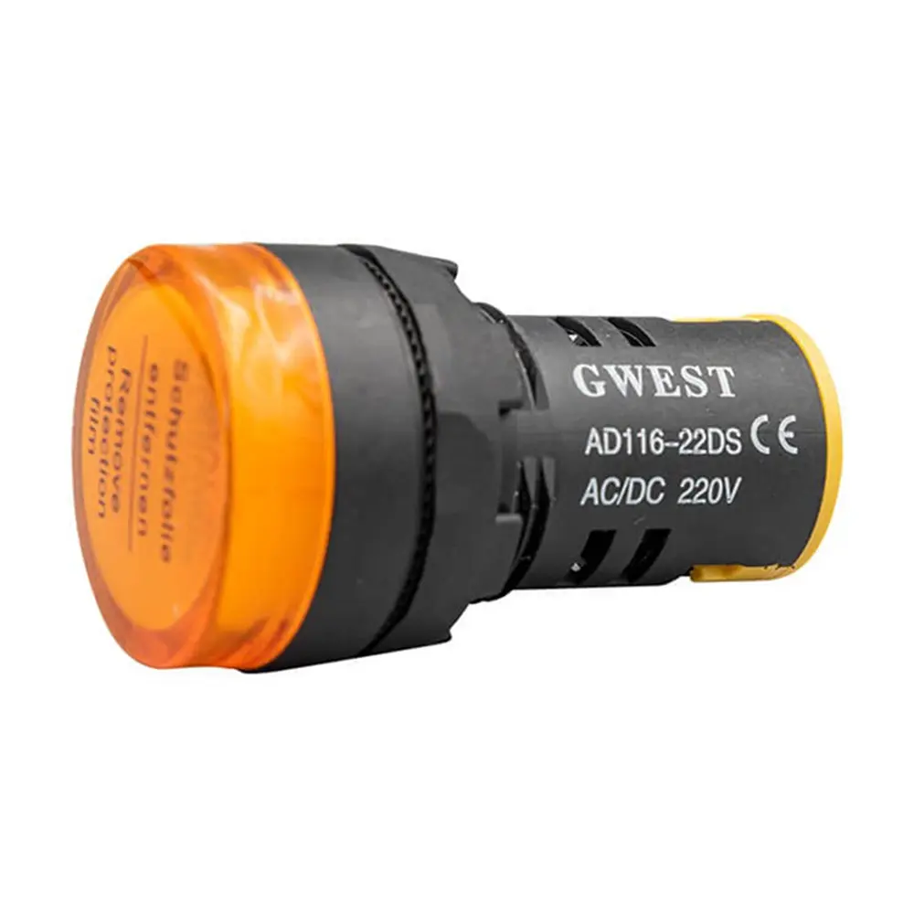 Gwest 220V Yeşil Ledli Sinyal Lambası - 7778905 | 10 Adet