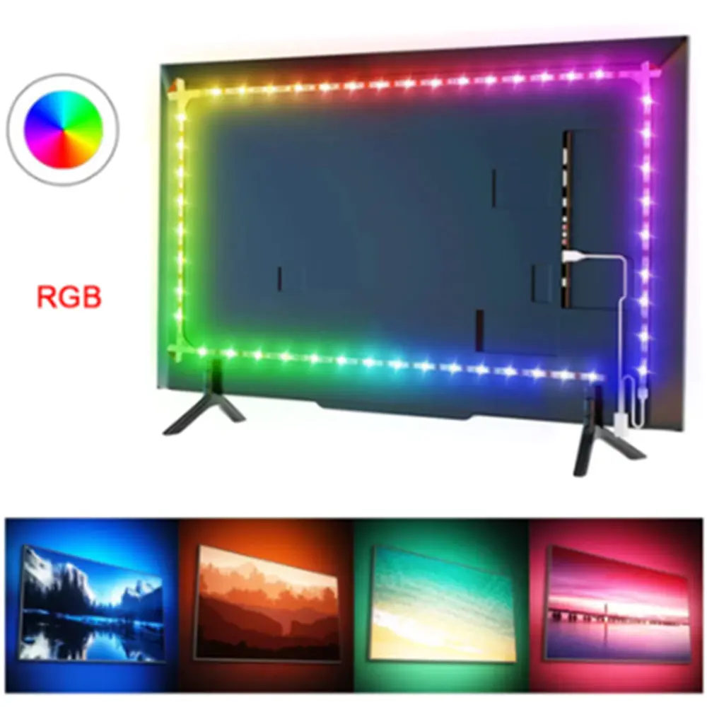 Cata 3 Metre Tv Arkası Usb Rgb Şerit Led Seti - CT-4566