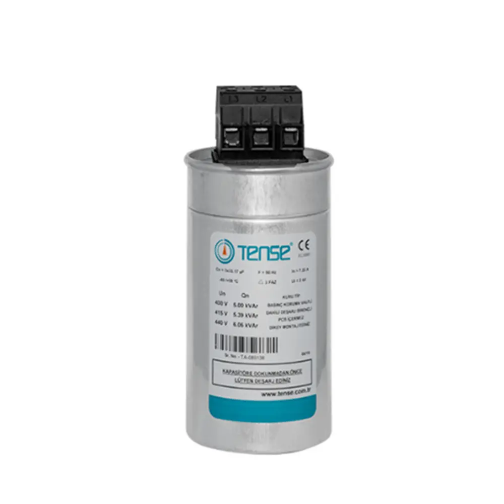 Tense 7,5 Kvar 400V Tüp Kondansatör Tense - TTK7,5