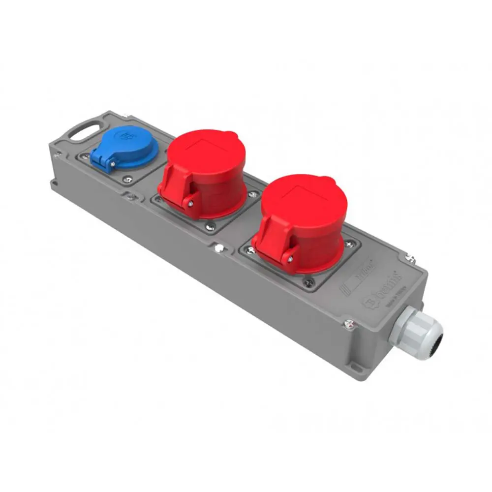 Bemis BG4-1016-1610/Grup Priz 5/16A 380V 2Ad+1/16A 220V 1Ad. Ip44 Tribox - BG4-1016-1610