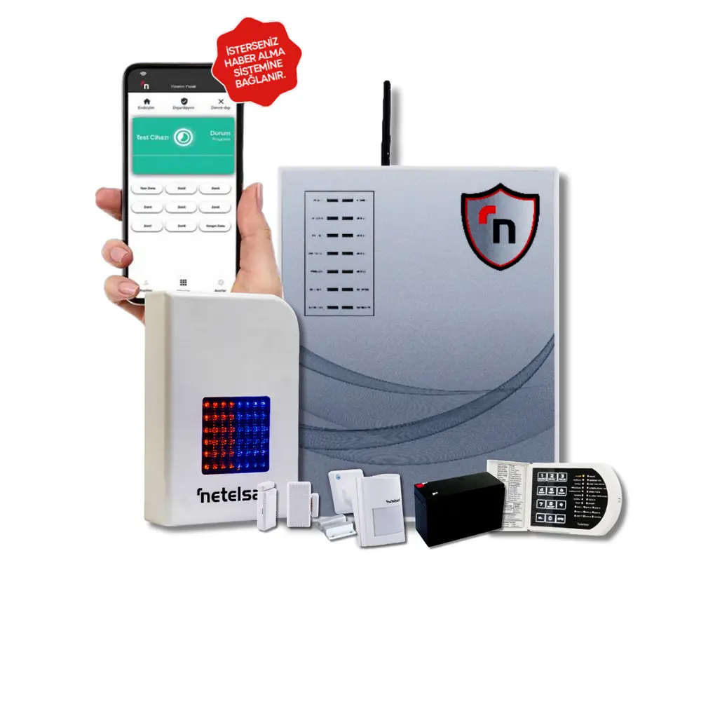 Netelsan Hırsız Alarm Uzaktan Kumanda - M.U.HAS.00011