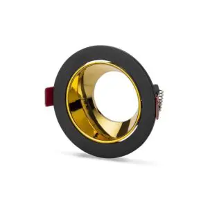 Noas Alüminyum Boş Kasa Spot Ren Siyah / Gold - YL60-2022