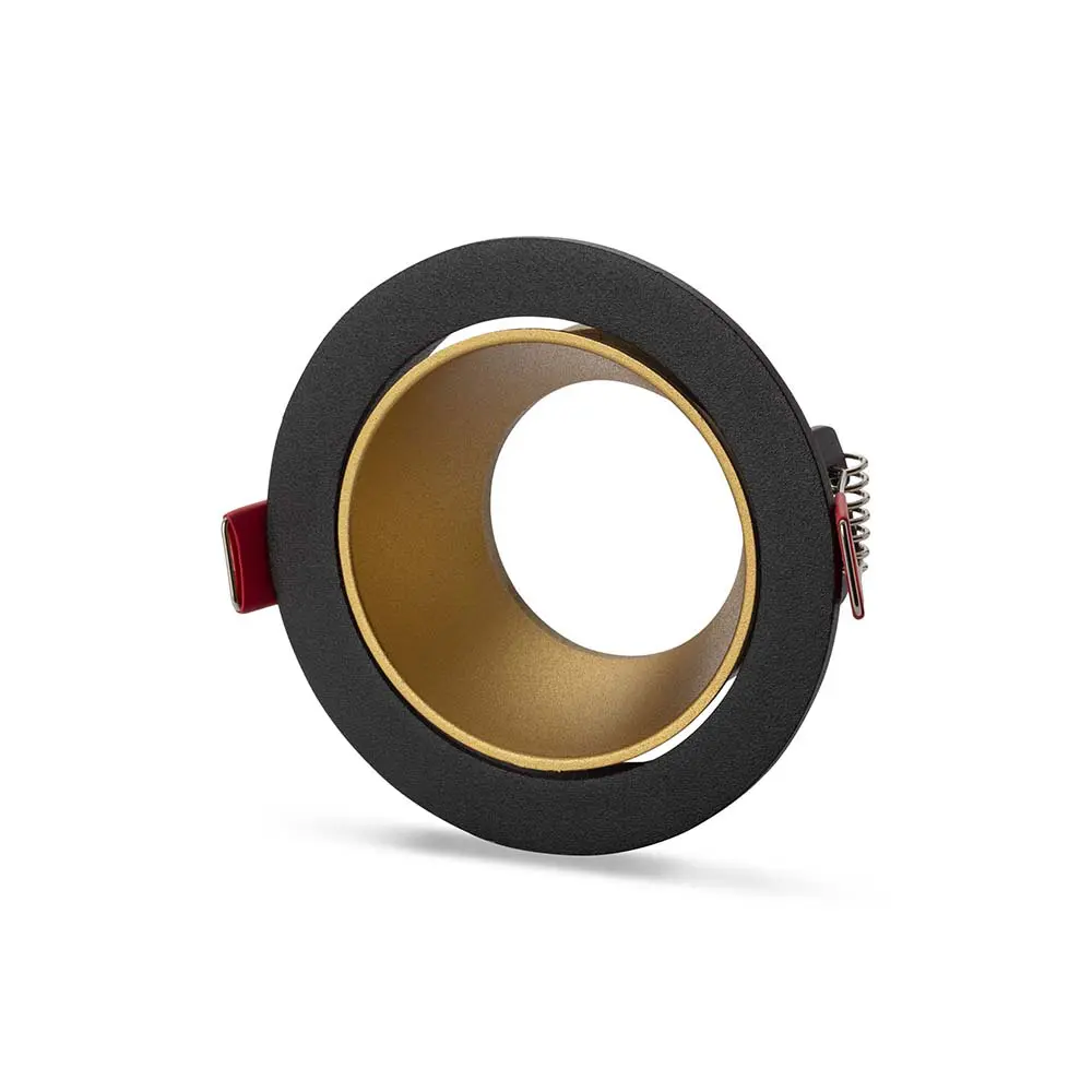 Noas Alüminyum Boş Kasa Spot Ren Siyah / Golden - YL60-2024