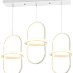 BB Aydınlatma Minyon 3 Sıra Sıralı Led Avize 3 Renk Beyaz - TT006-3S-BY