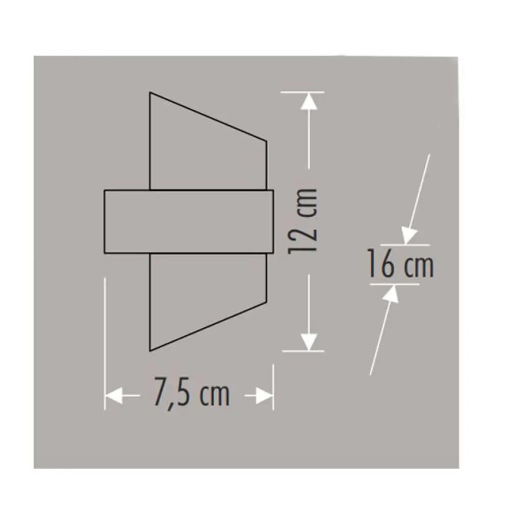 Cata Gozo 3000 K Dış Mekan Aplik - CT-7044