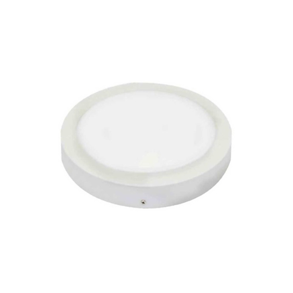 K2 18 Watt Sıva Üstü Beyaz Kasa Yuvarlak Spot Beyaz / Gün Işığı - KDL-422