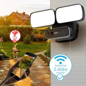 Opax-90120 Projektörlü Wifi Kamera / Alarm / Karşılıklı Konuşma / Hareket Sensörü / Sd Kart Desteği - 1825