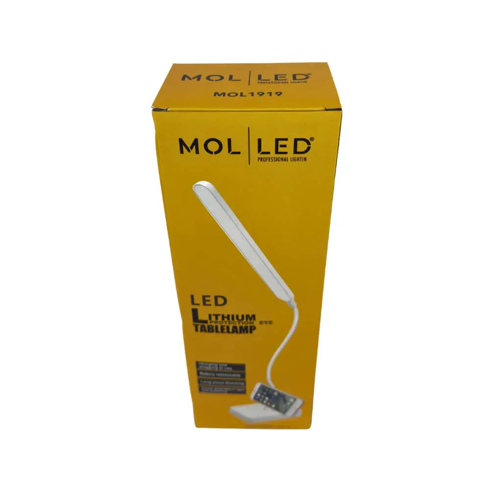 Molled 4 Renkli Dimmerlı Dekoratif Şarjlı Dokunmatik Led Masa Lambası - MOL1919 Molled 4 Renkli Dimmerlı Dekoratif Şarjlı Dokunmatik Led Masa Lambası - MOL1919