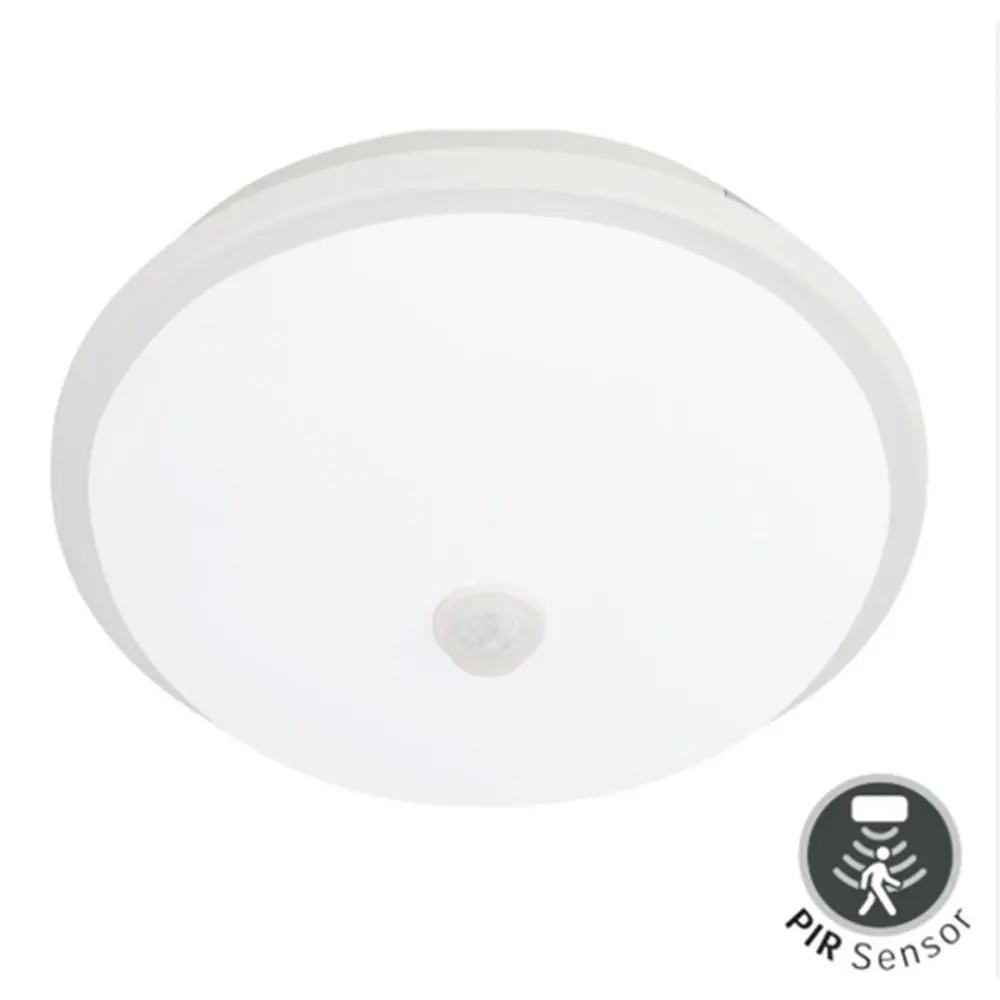 Horoz Bolkar 20 Watt Ledli Sensörlü Tavan Armatürü Siyah / Beyaz 20 Adet - 071-014-0020