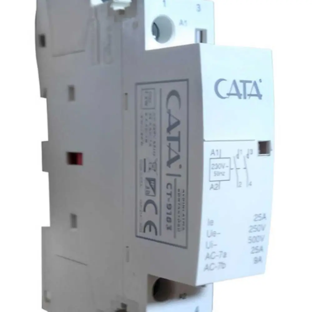 Cata 25 A Sessiz Aydınlatma Kontaktörü Ray Tipi - CT-9183