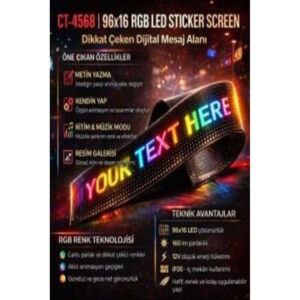 Cata Sticker Screen 96X16 - CT-4568